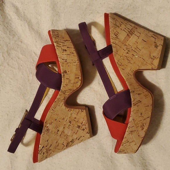 Kate Spade Heeled Sandals 6.5 M - Picture 3 of 10
